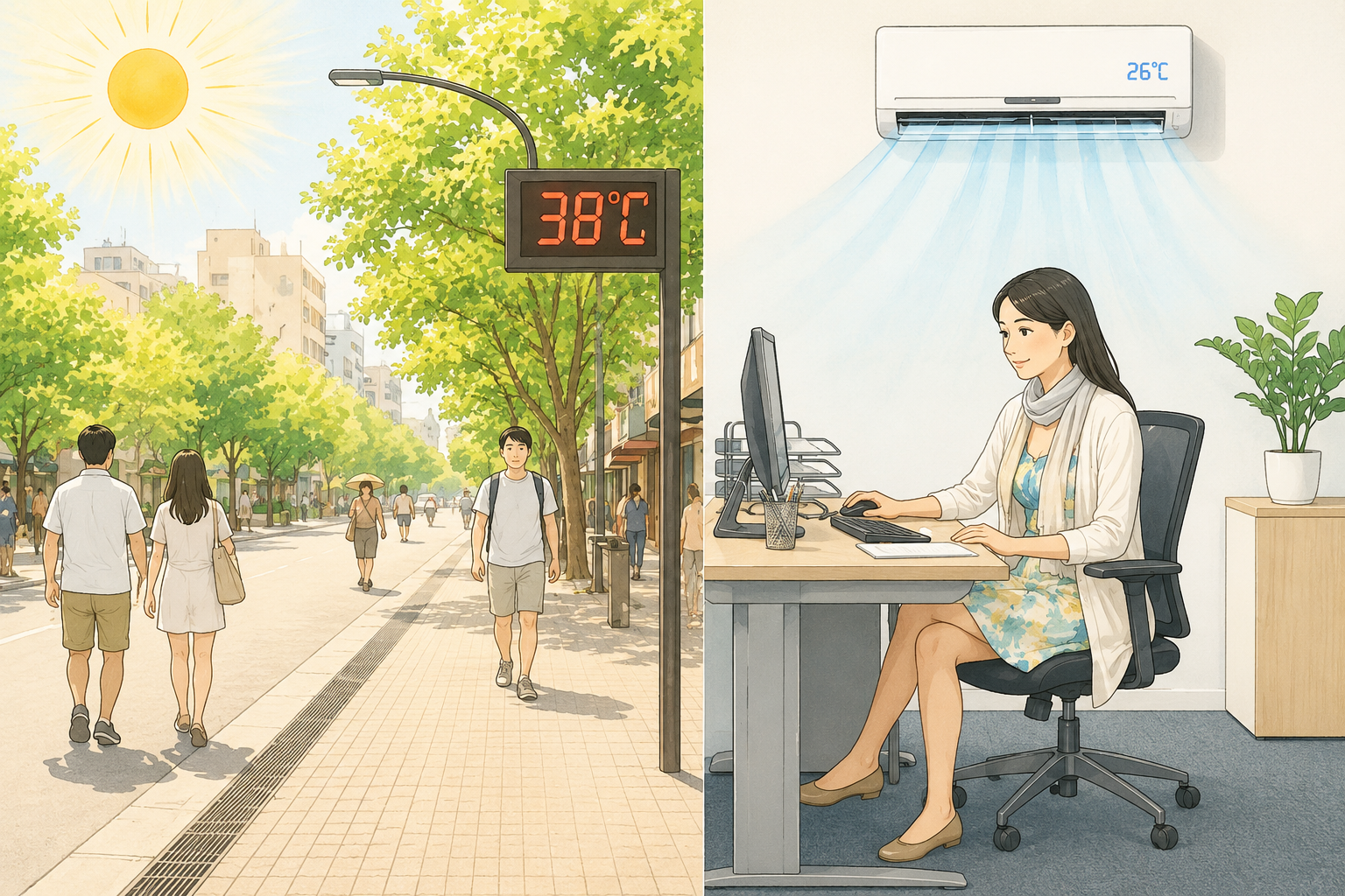 夏のヒートショック
